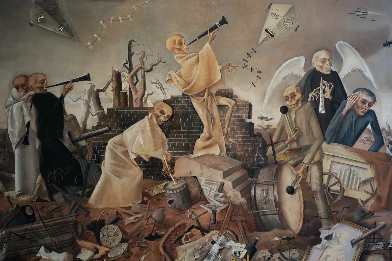 Triumph of Death Felix Nussbaum`s painting
