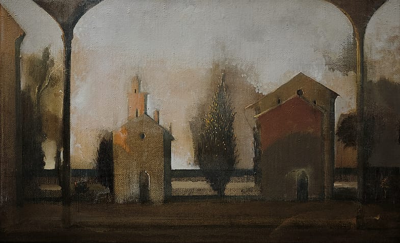 Stille, painting by Juri Zurkan 26 06 19 ERIC ERSHUN